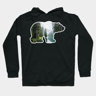 Camping Bear Hoodie